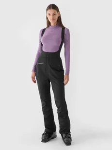 Spodnie narciarskie z szelkami membrana 15000 damskie 4F TFTRF697-20S - Spodnie narciarskie - miniaturka - grafika 1