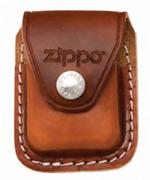 Gadżety do domu - Zippo USA Zippo Etui skórzane z klipem na zapalniczkę brązowe - miniaturka - grafika 1