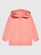 Bluzy dla chłopców - Benetton United Colors Of Bluza 3J70MM24Y Różowy Regular Fit - miniaturka - grafika 1