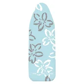 Deski do prasowania - Niebieski bawełniany pokrowiec na deskę do prasowania Wenko Flowers XL - miniaturka - grafika 1