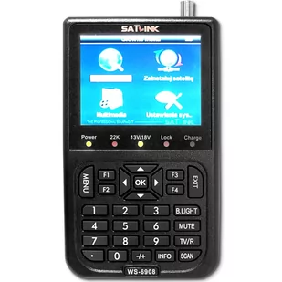 Cyfrowy Miernik Satelitarny Lcd Satlink Dvb-S Etui - Inne urządzenia pomiarowe - miniaturka - grafika 1