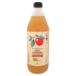 PIĘĆ PRZEMIAN Ocet cydrowy 5% niefiltrowany BIO 750ml - Ocet - miniaturka - grafika 1