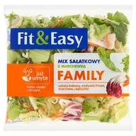 Mieszanki warzywne, sałatki - Fit & Easy Family Mix sałatkowy z marchewką  200 g - miniaturka - grafika 1