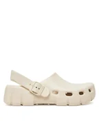 Klapki i japonki damskie - Birkenstock Klapki Birki Flow EVA 1027706 Beżowy - miniaturka - grafika 1