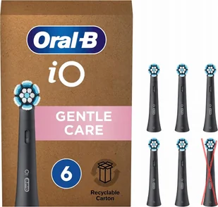 Oral-B Gentle Care Czarne końcówki do szczoteczek 5 sztuki - Końcówki do szczoteczek elektrycznych - miniaturka - grafika 1