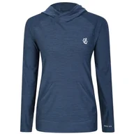 Koszulki sportowe damskie - Koszulka damska Dare 2b Sprint Cty Hoodie Rozmiar: L / Kolor: niebieski/czarny - miniaturka - grafika 1