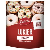 Ciasta i półprodukty do ciast - Delecta Lukier dekoracyjny biały 80 g - miniaturka - grafika 1