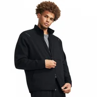 Kurtki męskie - Męska kurtka treningowa Under Armour UA Unstoppable Flc Trk Jkt - czarna - miniaturka - grafika 1