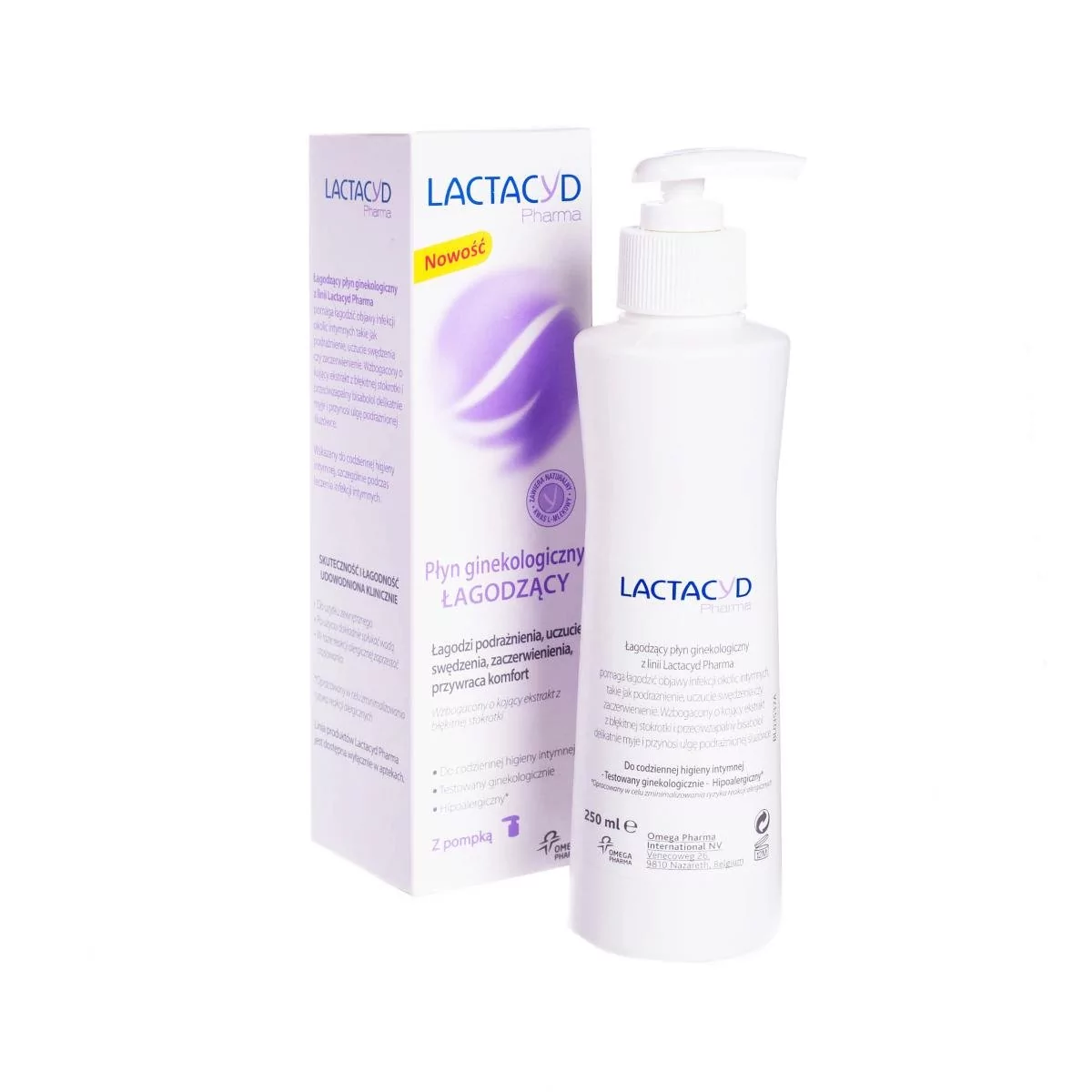 GlaxoSmithKline LACTACYD PHARMA Łagodzący płyn ginekologiczny 250ml