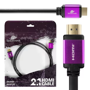 Kabel UHS HDMI 2.1 8K Spacetronik SH-SPR075 7,5m - Kable - miniaturka - grafika 2