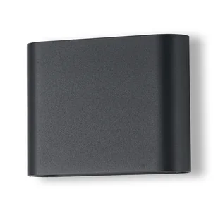 Lampa natynkowa ścienna LED 2x3W Svala IP54 CCT SWITCH BK AZ5855 Azzardo - Lampy ogrodowe - miniaturka - grafika 1
