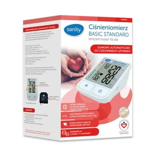 SANITY Ciśnieniomierz naramienny Basic Standard MD 5940, 1 szt. - Ciśnieniomierze i akcesoria - miniaturka - grafika 1