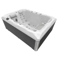 Baseny ogrodowe - Wellis Teide PeakLife Deluxe jakuzzi Sterling silver - miniaturka - grafika 1