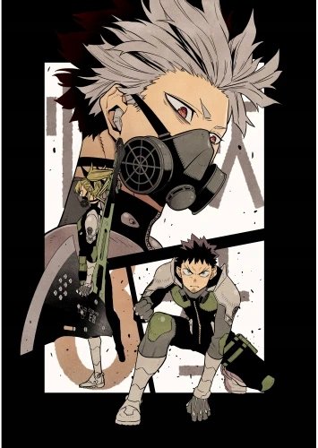 Plakat Anime Kaijuu 8-gou KAI8_069 A2 (custom)
