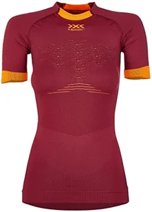 X-Bionic The Trick 4.0 Run, koszulka damska z krótkim rękawem czerwony Namid Red/Kurkuma Orange S - Koszulki i topy damskie - miniaturka - grafika 1