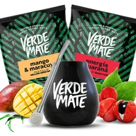 Yerba Mate - Zestaw Yerba Mate Green Guarana BIG Tykwa Bombilla - miniaturka - grafika 1