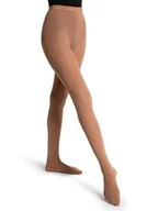 Rajstopy - Capezio Ultra miękkie rajstopy przejściowe dla kobiet, rajstopy damskie bez stóp lub stóp do występów tanecznych, wszechstronne i wspierające rajstopy z paskiem z dzianiny - miniaturka - grafika 1