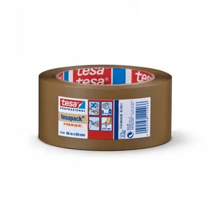Tesa Taśma pakowa ULTRA STRONG 50mm x 66m brązowy TES067 - Akcesoria do pakowania - miniaturka - grafika 1