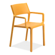 Pozostałe meble ogrodowe - Nardi Krzesło ogrodowe Trill Armchair musztardowe 40250.56.000 - miniaturka - grafika 1