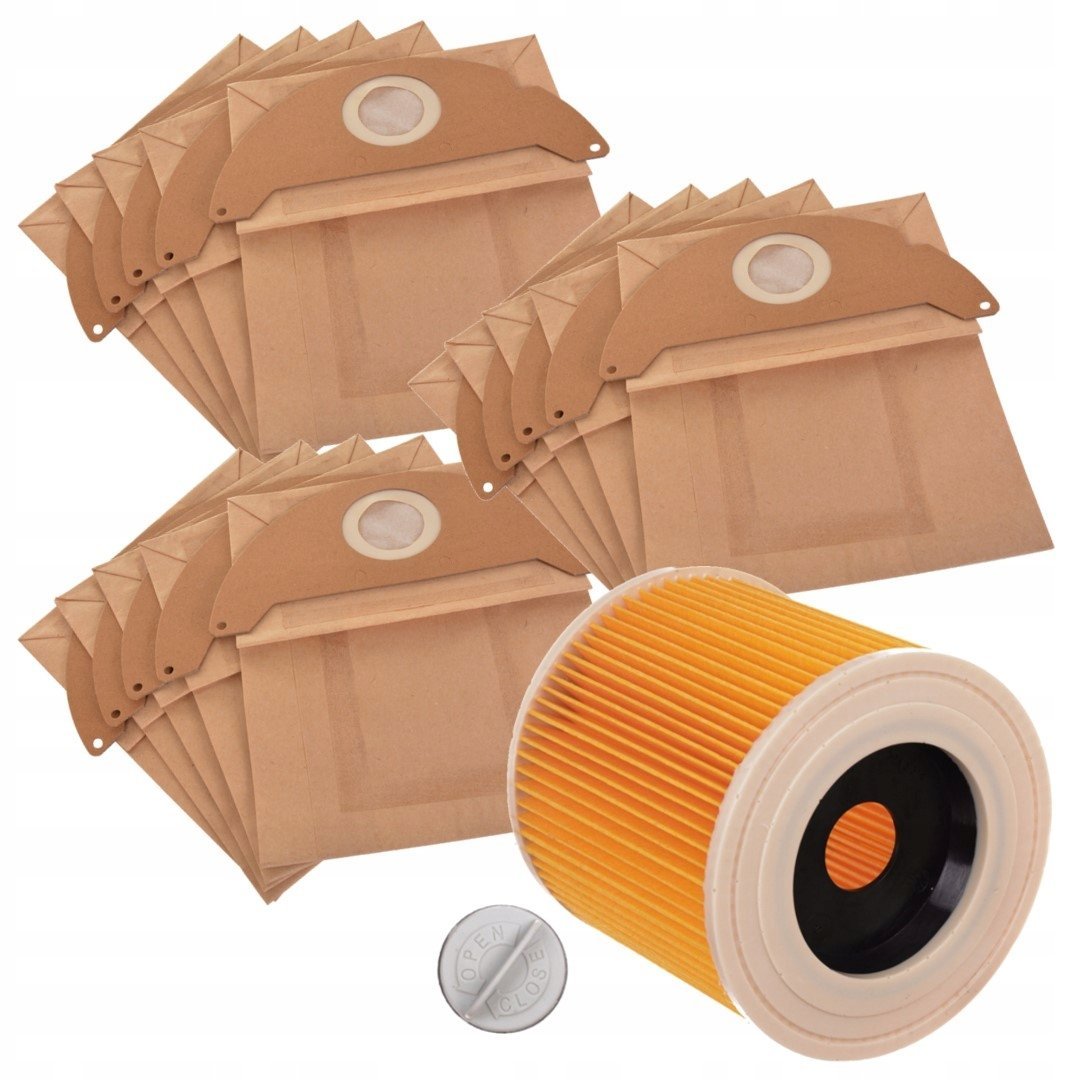 Filtr worki PAPIEROWE do Karcher WD2 A2004 2.200