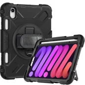 Etui do tabletów - Etui do iPad Mini 6 8.3" Obrotowa Podstawka i Miejsce na Rysik Czarne - miniaturka - grafika 1