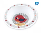 Sztućce dla dzieci - Canpol babies miska 270ml CUTE ANIMALS ptaszek - miniaturka - grafika 1