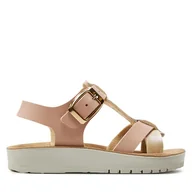 Buty dla dziewczynek - Sandały Geox J Sandal Costarei Gi J45EAG 05404 C8J2U M Różowy - miniaturka - grafika 1