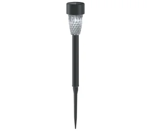 Aigostar - LED Lampa solarna LED/0,006W/1,2V 29,7 cm czarny 6500K IP44 - Lampy ogrodowe - miniaturka - grafika 1