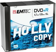Nośniki danych - Emtec ECOVPR471016SL płyta DVD 4,7 GB DVD+R 10 szt. - miniaturka - grafika 1