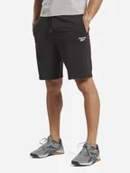 Spodnie sportowe męskie - Szorty męskie Reebok Identity Smal 100065296 S Czarne (4066751246629) - miniaturka - grafika 1