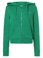 Kurtki damskie - Tommy Hilfiger Damska kurtka z kapturem Kobiety Bawełna zielony jednolity, M - miniaturka - grafika 1
