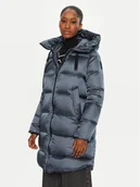 Kurtki damskie - Bomboogie Kurtka puchowa CW6630TDLC4 Szary Regular Fit - miniaturka - grafika 1
