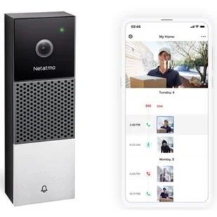 Euratech Netatmo Netatmo DOORBELL Inteligentny FullHD - Wideodomofony - miniaturka - grafika 1