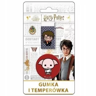 Gumka + temperówka Harry Potter - Beniamin - Zestawy szkolne - miniaturka - grafika 1