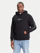 Bluzy męskie - Quiksilver Bluza EQYFT05157-KVJ0 Czarny Regular Fit - miniaturka - grafika 1