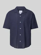Koszule męskie - Koszula casualowa o kroju relaxed fit z rękawem o dł. 1/2 model ‘CAIDEN’ - miniaturka - grafika 1