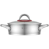 Garnki - Kassel płaski z pokrywą Aster 24 cm 93025 - miniaturka - grafika 1