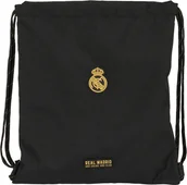 Plecaki - Plecak z paskami Real Madrid C.F. czarny 35 x 40 x 1 cm - miniaturka - grafika 1