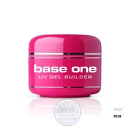 Żele do paznokci - Silcare Gel Base One Bianco Estremo W4 żel budujący do paznokci 15g - miniaturka - grafika 1