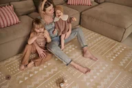 Maty piankowe - Mata Piankowa Puzzle OLYA KIDS wzór BOHO SAND 120x180 cm - miniaturka - grafika 1