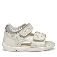 Buty dla dziewczynek - Sandały Geox B Sandal Zapito B556FD 000BC C0007 Biały - miniaturka - grafika 1