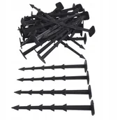 Agrowłókniny - 50SZT KOŁKI DO AGROWŁÓKNINY 20cm SZPILKI KOTWY AGROTKANINY AGROWŁÓKNINA - miniaturka - grafika 1