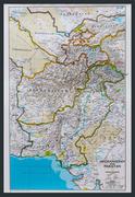 Mały naukowiec - Afganistan, Pakistan Classic - mapa ścienna polityczna, 1:3 363 300, National Geographic - miniaturka - grafika 1
