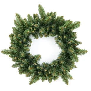 Wianek Sztuczny Świąteczny Świerk 45 Cm - Ozdoby bożonarodzeniowe - miniaturka - grafika 1