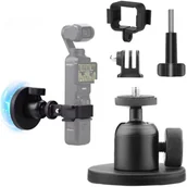 Akcesoria do kamer sportowych - MAGNETYCZNY UCHWYT 360 Z GWINTEM 1/4" GOPRO DO KAMER SPORTOWYCH, M.IN. DJI OSMO POCKET, ACTION, GOPRO HERO - miniaturka - grafika 1