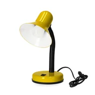 Lampy stojące - Lampka Biurkowa Lambi Z Regulowanym Kloszem Żółta - miniaturka - grafika 1