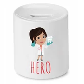 Skarbonki - Skarbonka Dla Historyka na Urodziny na Prezent z Nadrukiem ze Zdjęciem + Opakowanie na prezent (wzór 03) - miniaturka - grafika 1