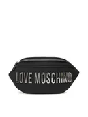 Nerki - LOVE MOSCHINO Saszetka nerka JC4195PP1NKD000B Czarny - miniaturka - grafika 1