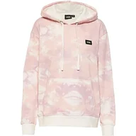 Bluzy damskie - Vans Damska bluza z kapturem na całej powierzchni, srebrno-różowa, XXS, Srebrno-różowy, XXS - miniaturka - grafika 1