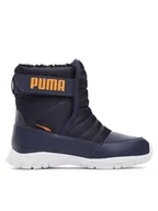 Buty dla dziewczynek - Puma Śniegowce Nieve WTR AC PS 380745 06 Granatowy - miniaturka - grafika 1